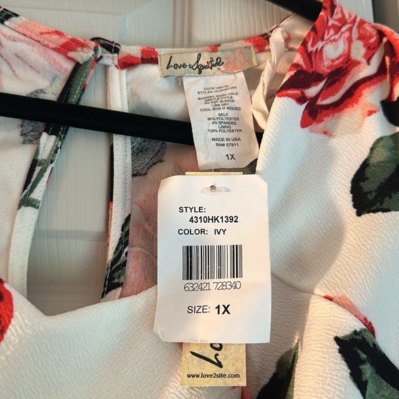 Love Squared Dress from Macys size 1X NWT - Picture 3 of 4